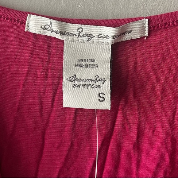 American Rag Red Lace Bodysuit Size Small NWT - Picture 2 of 6